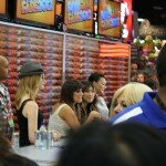 Comic-Con 2012 Glee! Lea Michele, Naya Rivera, Jenna Ushkowitz