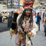 Comic-Con 2012 Captain Jack Sparrow