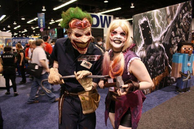 WonderCon - 2014 - Cosplay - Harley Quinn - Joker - Horror - Header