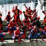 WonderCon - 2014 - Cosplay - Spider-Man - Deadpool - Group