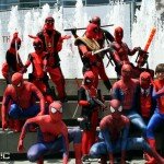 WonderCon - 2014 - Cosplay - Spider-Man - Deadpool - Group - 2