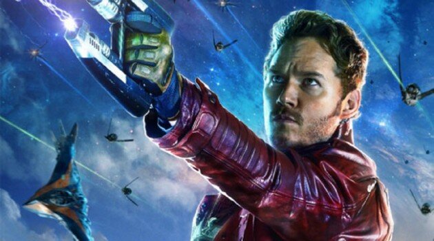 Chris Pratt in Star-Lord character poster