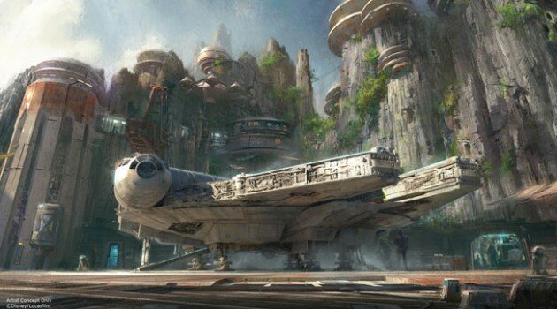 Star Wars Theme Park Concept Art