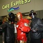 Comic-Con 2012 Daft punk and Iron Man
