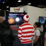 Comic-Con 2012 Waldo getting his game on
