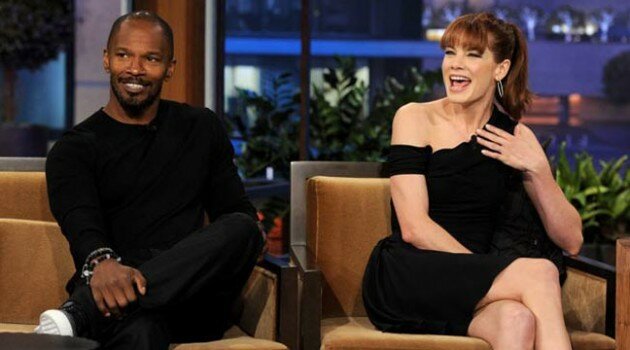 Jamie Foxx and Michelle Monaghan